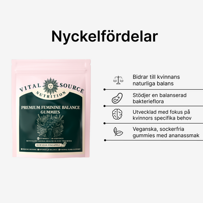 Vital Source Gummies för kvinnlig balans