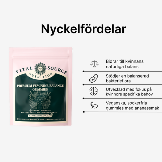Vital Source Gummies för kvinnlig balans